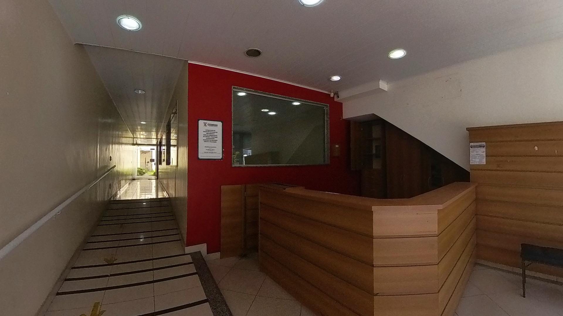 Recepção do prédio comercial