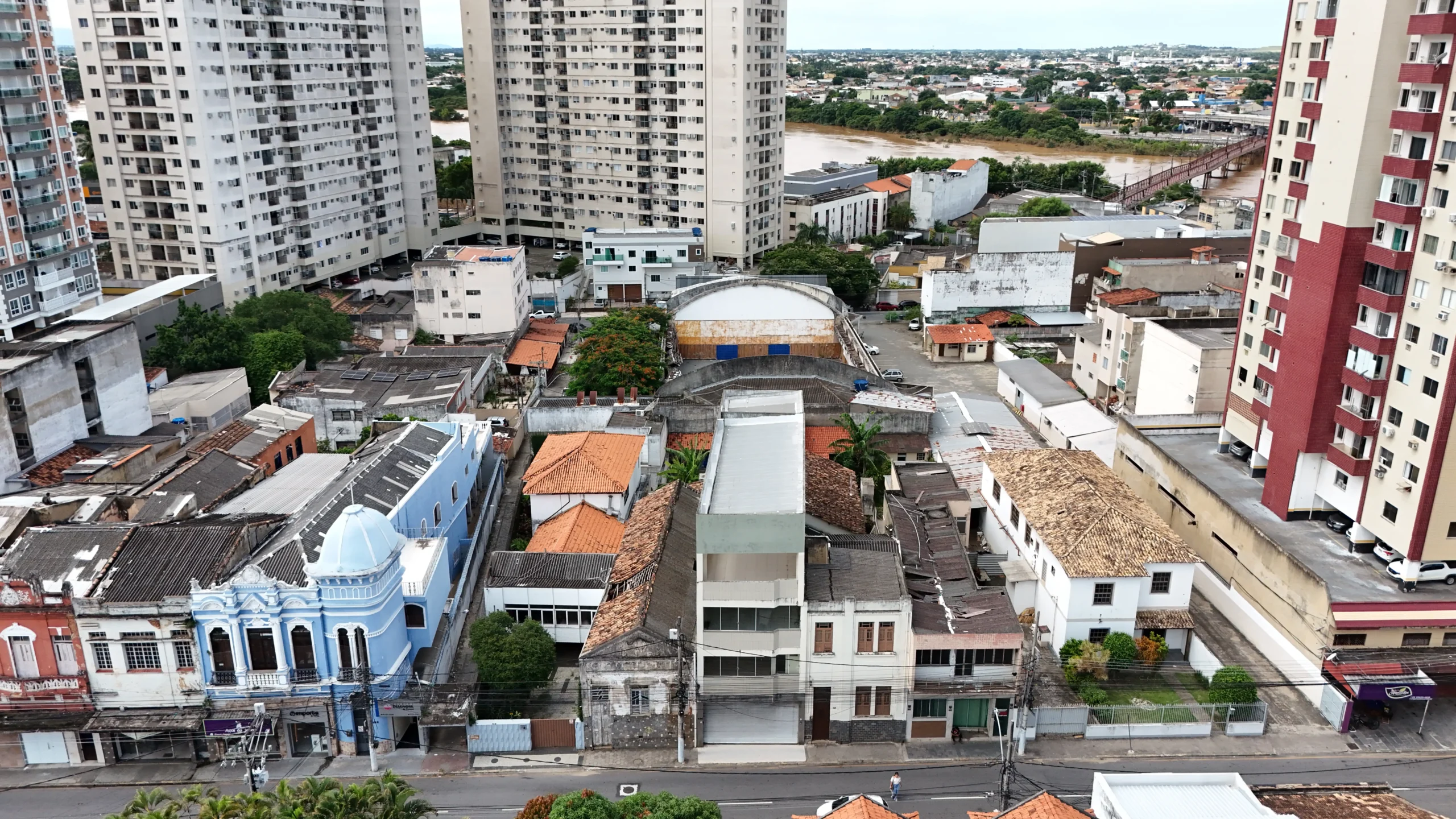 Vista interna do imóvel comercial