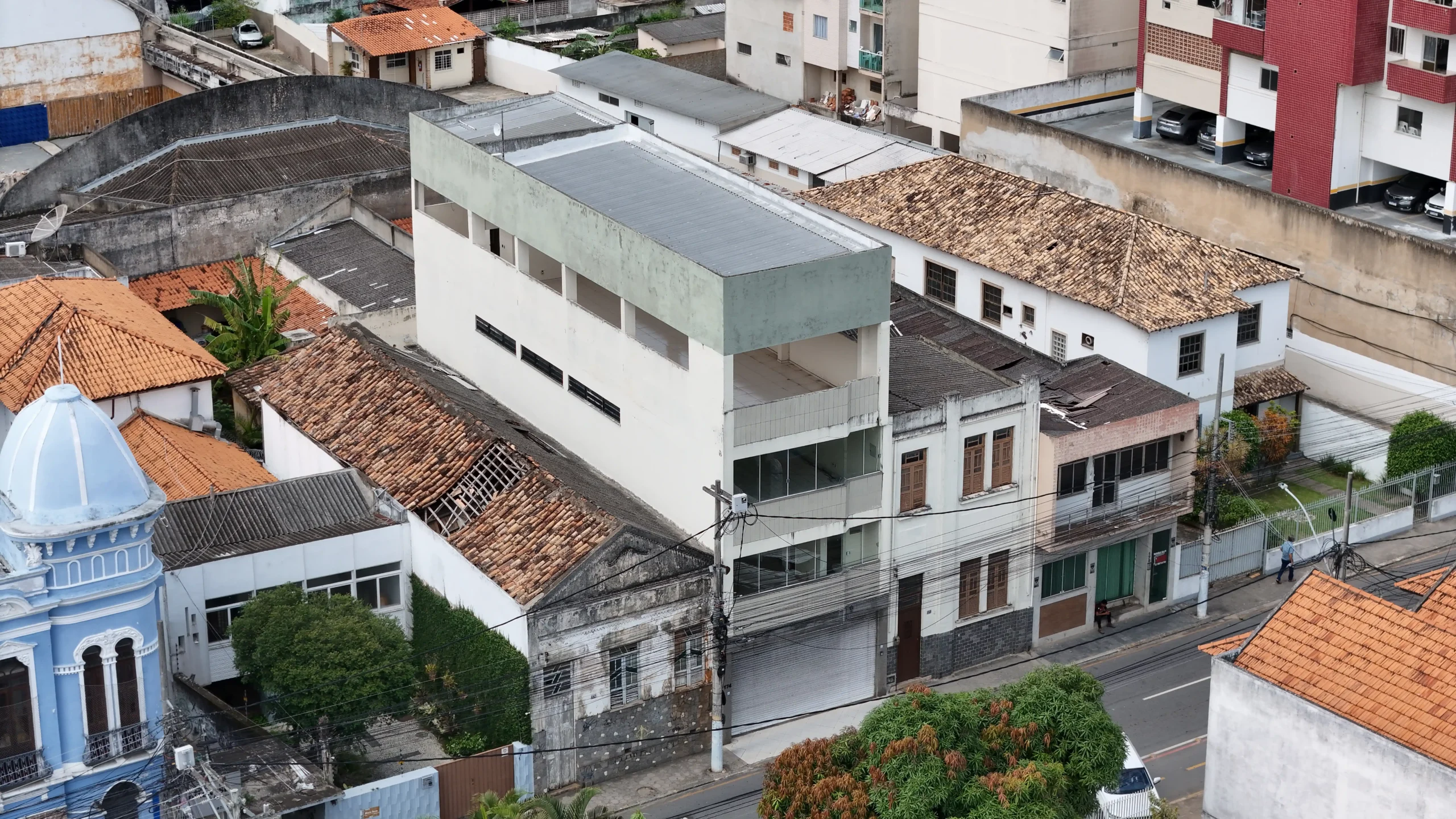 Ambiente interno do prédio comercial